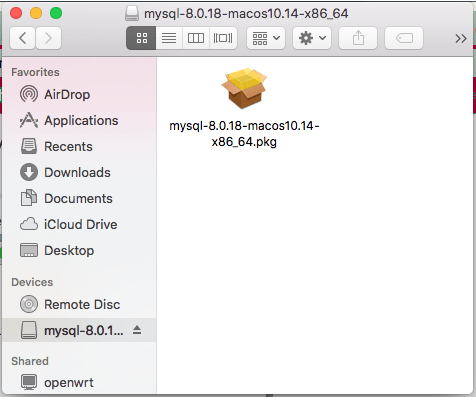install mysql on mac